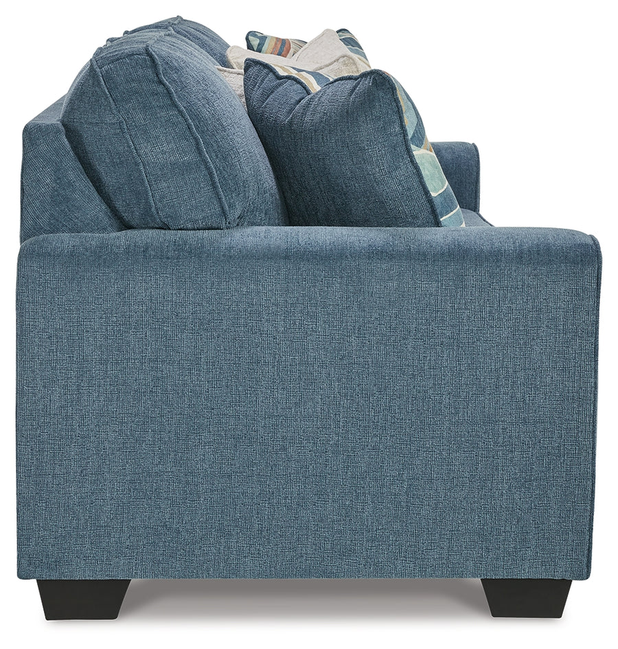 Cashton Sofa or Queen Sleeper, Blue or Beige