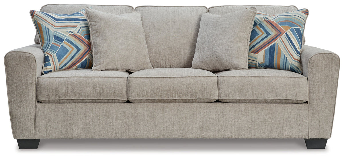 Cashton Sofa or Queen Sleeper, Blue or Beige