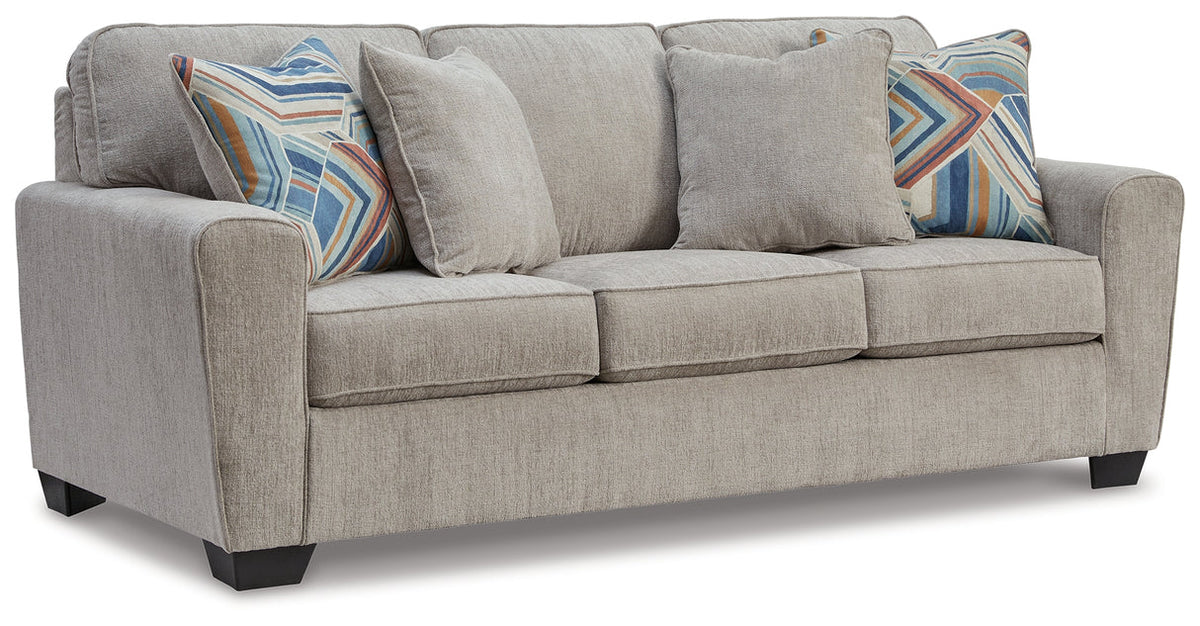 Cashton Sofa or Queen Sleeper, Blue or Beige