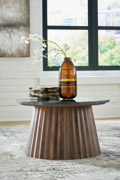 Ceilby Brown Accent Coffee Table
