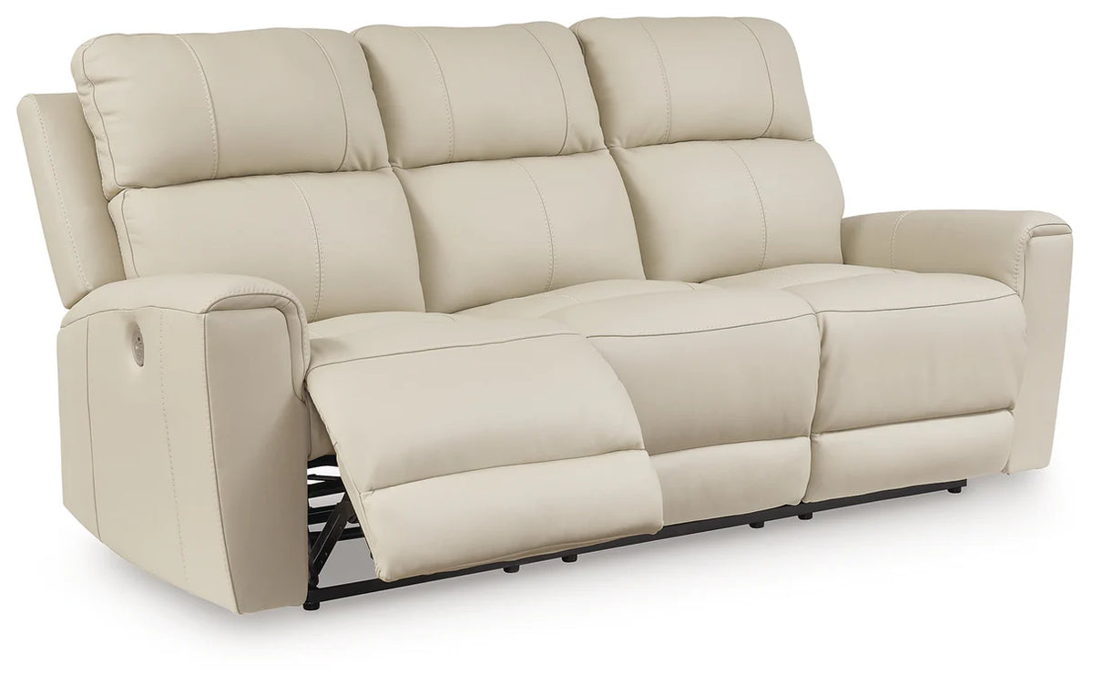 Sofá reclinable eléctrico Dahlmoore Almond