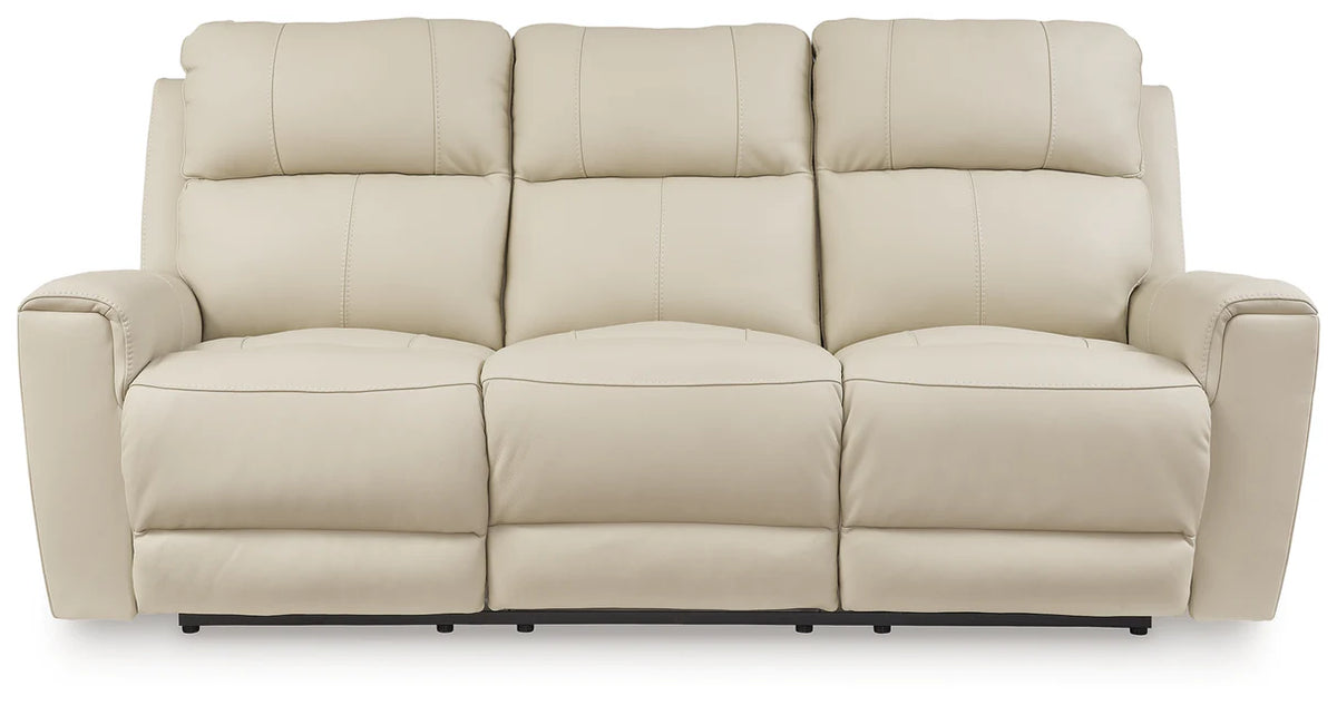 Sofá reclinable eléctrico Dahlmoore Almond