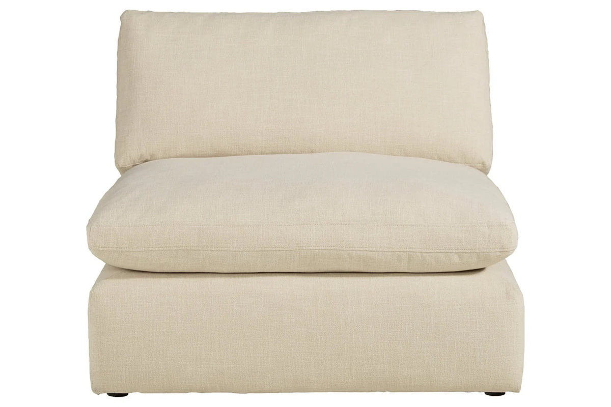 Elyza Linen Armless Modular Chair