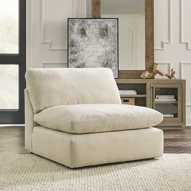 Elyza Linen Armless Modular Chair