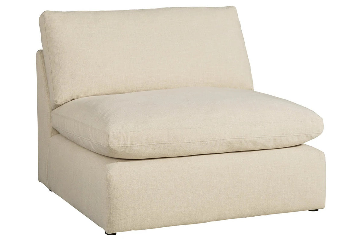 Elyza Linen Armless Modular Chair