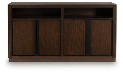 Dilenno Dark Brown Dining Server