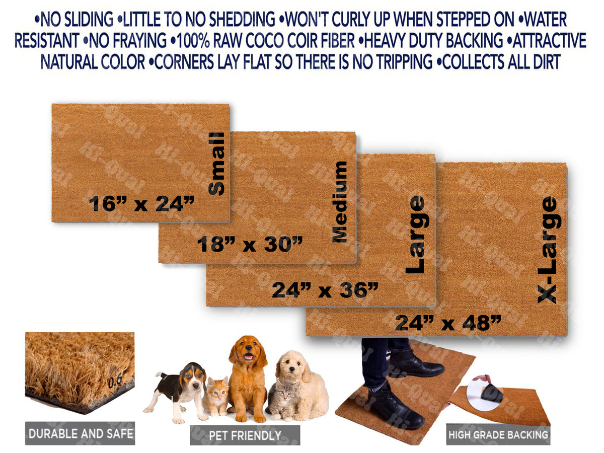 Unwelcome Halloween Doormat