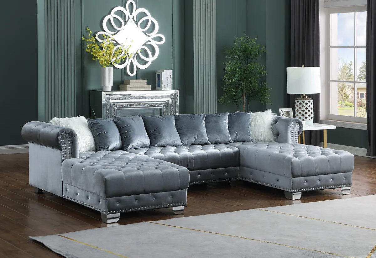 Jordan II Double Chaise Sectional