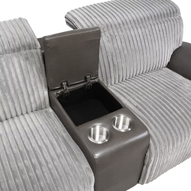Twist Gray Reclining Set S9112