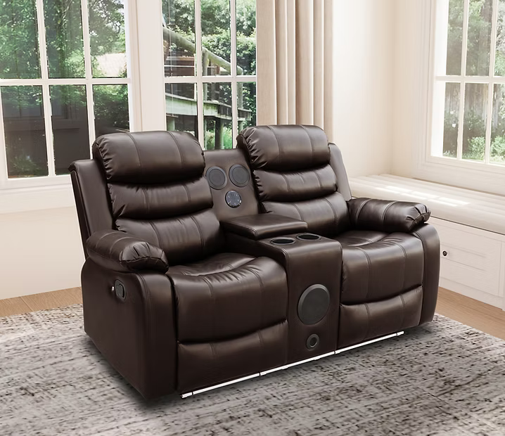 Conjunto de sofá reclinable Dallas Camel