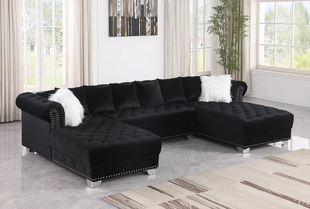 Jordan II Double Chaise Sectional