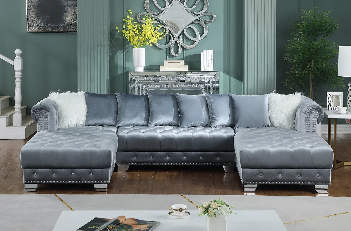 Jordan II Double Chaise Sectional