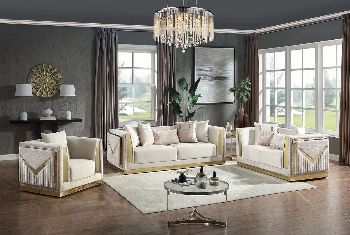 Sofá y loveseat Monoca