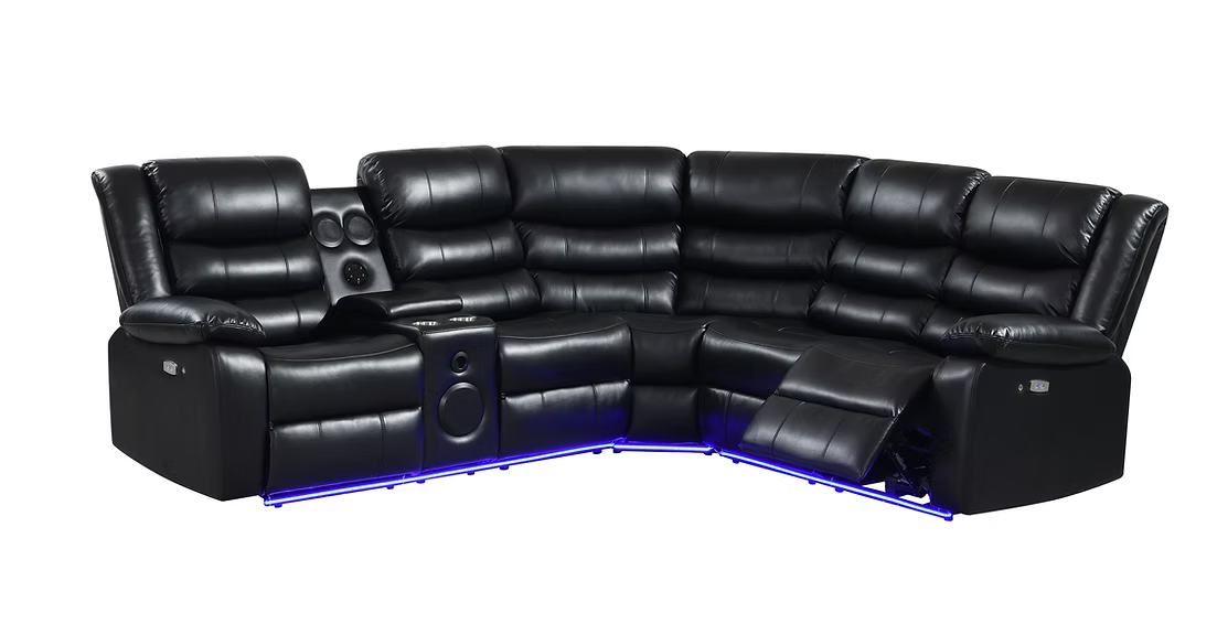 Sonic Sectional Reclining Set S8787