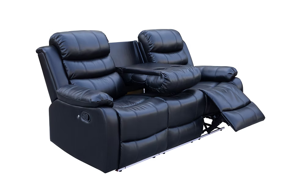 Conjunto de sofá reclinable Dallas Camel
