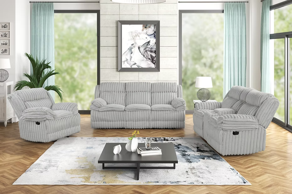 Conjunto de sofá reclinable Dallas Camel