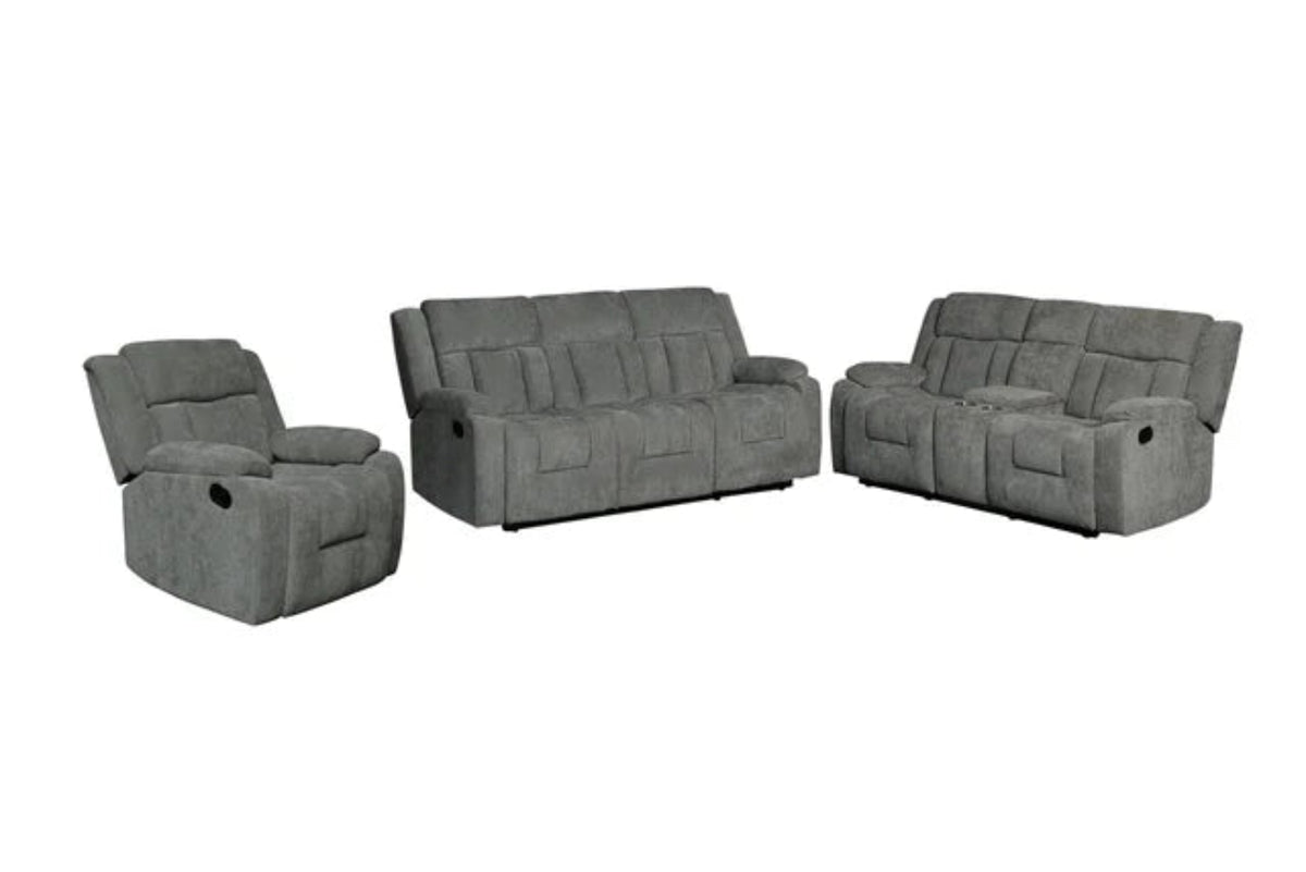 Farrah Gray 3-Piece Reclining Living Room Set