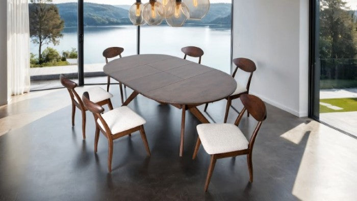 Juego de comedor Dary negro/marrón de altura de mostrador
