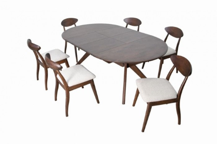 Juego de comedor Dary negro/marrón de altura de mostrador