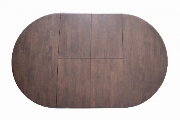Juego de comedor Dary negro/marrón de altura de mostrador