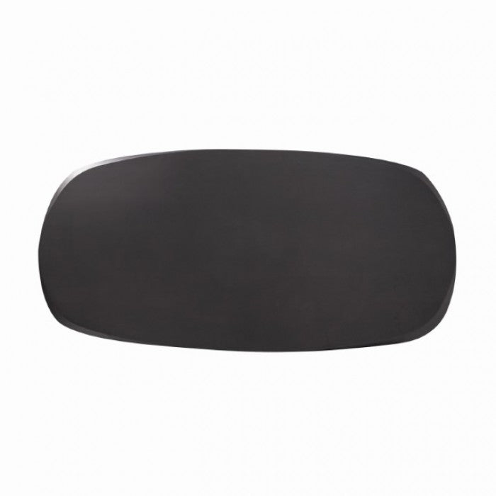 Juego de comedor Dary negro/marrón de altura de mostrador