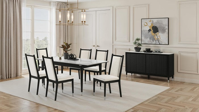 Maidstone Black 5-Piece Dining Set
