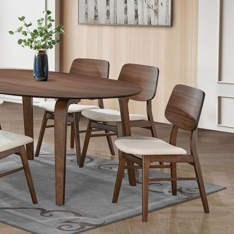 Narvik Walnut Table, Chair Pair & 7-Piece Set