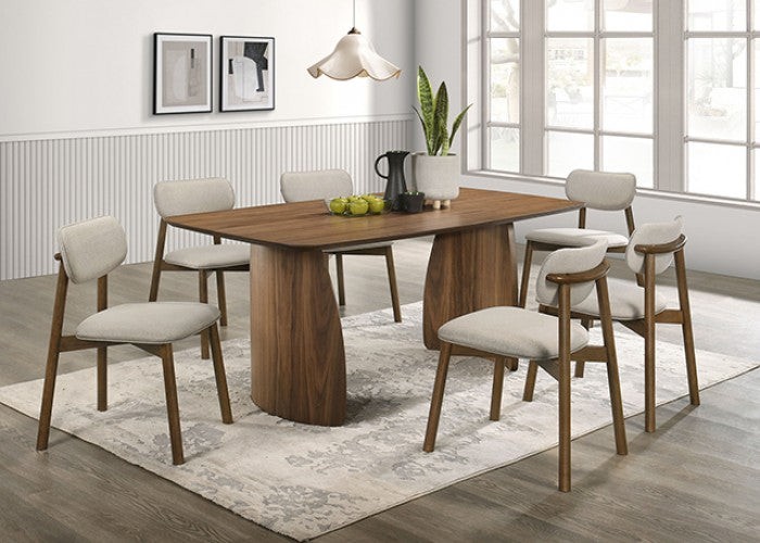Juego de comedor Dary negro/marrón de altura de mostrador