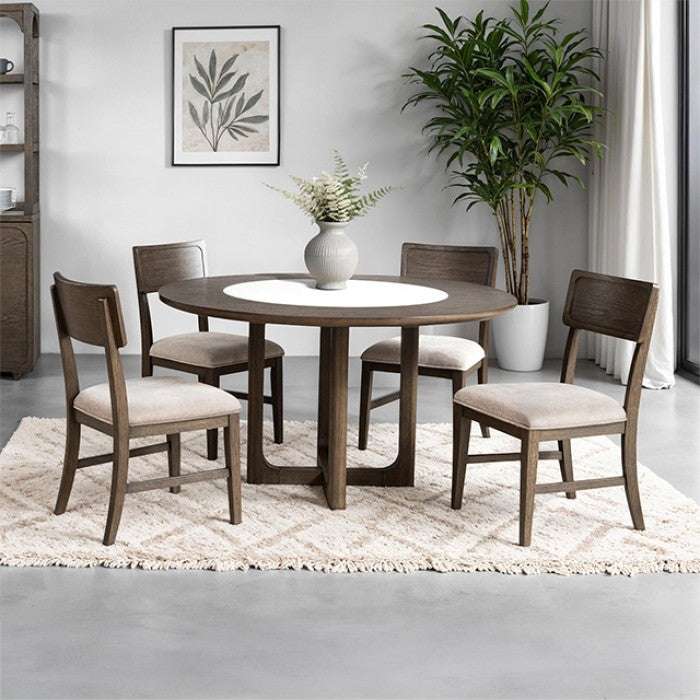 Vellara Round Table, Chair Pair & 5-Piece Set