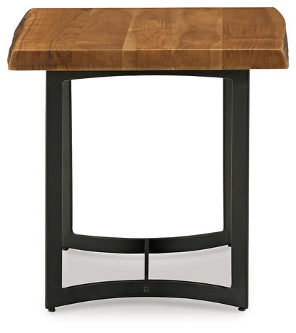 Fortmaine Brown End Table