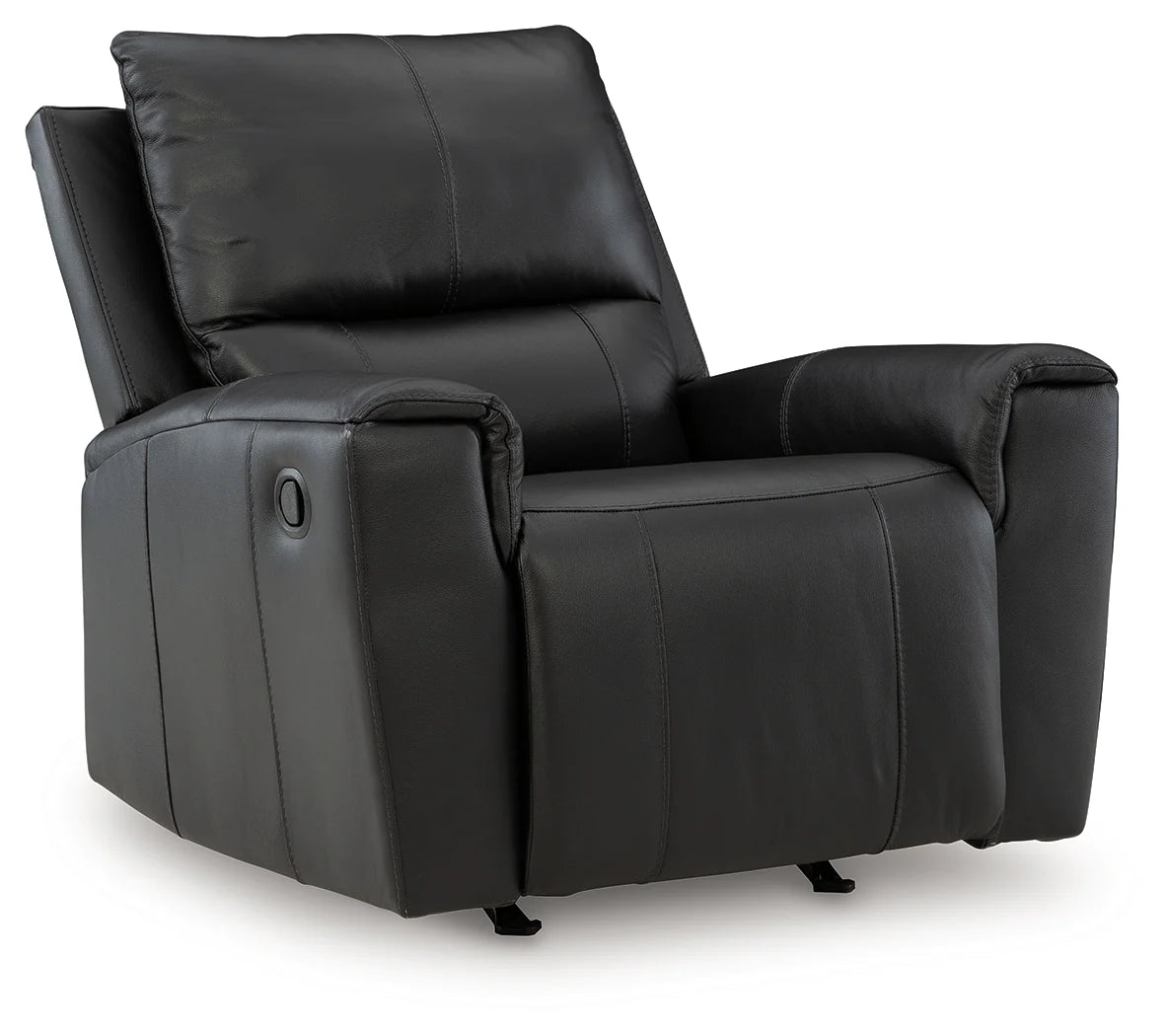 Glossmore Black Reclining Sofa, Console Loveseat or Chair