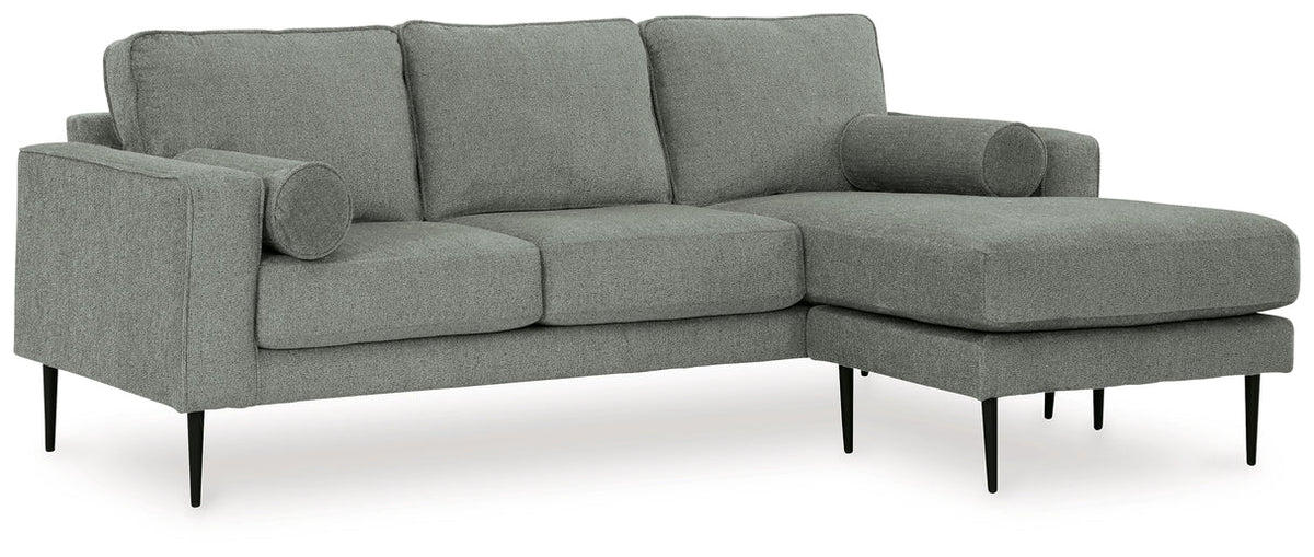 Chaise de sofá reversible Hazela Charcoal