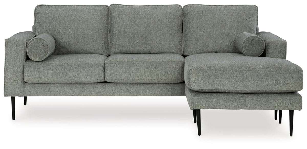 Chaise de sofá reversible Hazela Charcoal