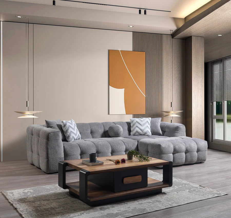 Ivy Boucle 110" Sectional