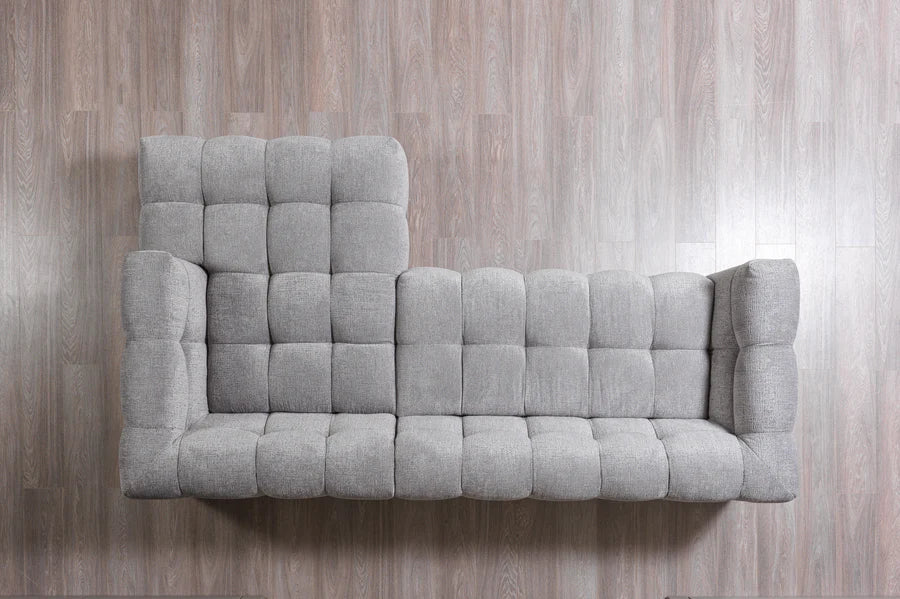 Ivy 110 in. Bouclé Sectional, RAF or LAF