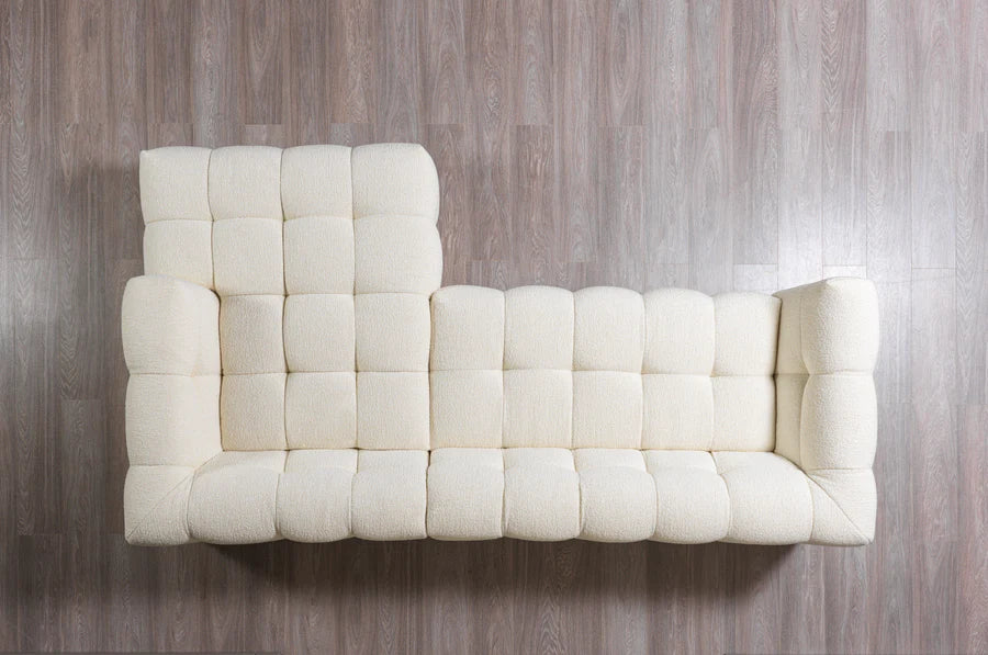 Ivy 110 in. Bouclé Sectional, RAF or LAF