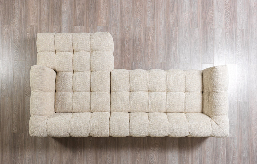 Ivy 110 in. Bouclé Sectional, RAF or LAF