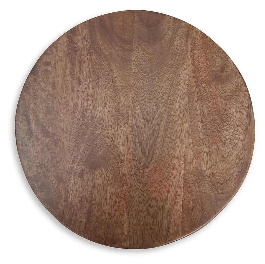 Joville Medium Brown Wood Accent Table