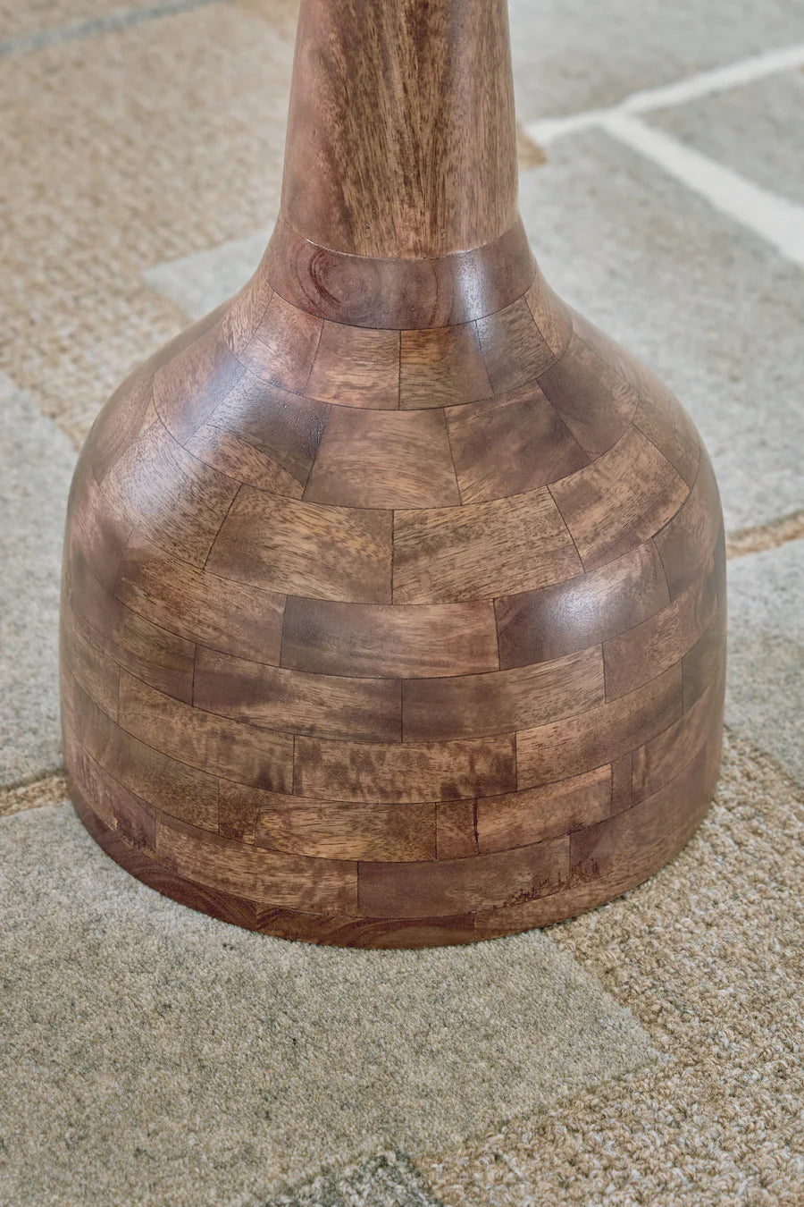 Joville Medium Brown Wood Accent Table