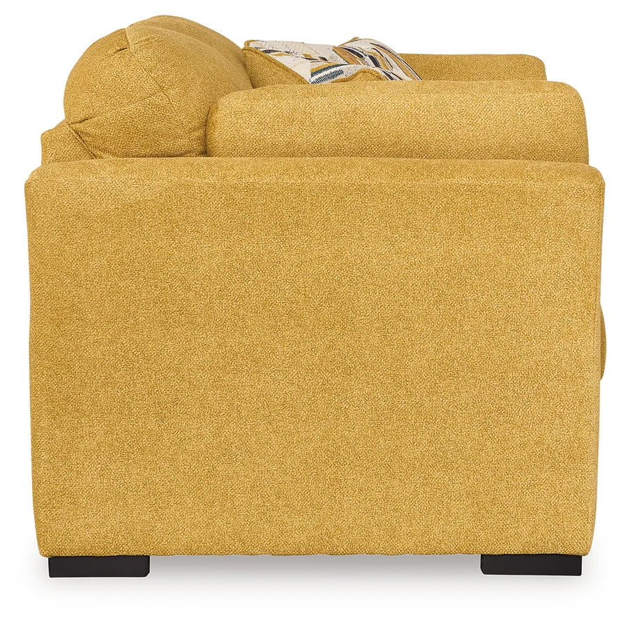 Keerwick Teal or Sunflower Loveseat