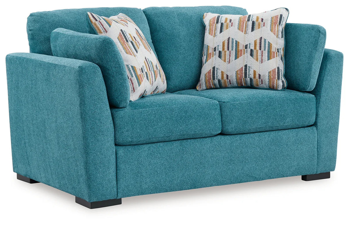 Keerwick Teal or Sunflower Loveseat