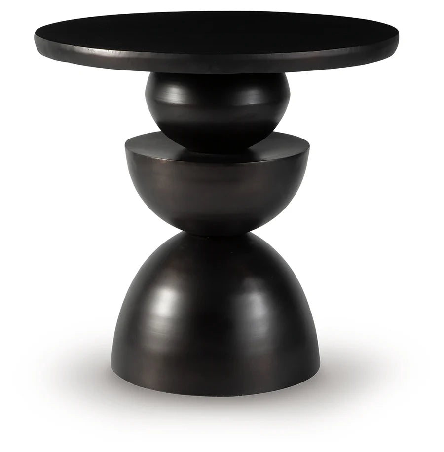 Kurtson Bronze-Tone Metal Accent Table