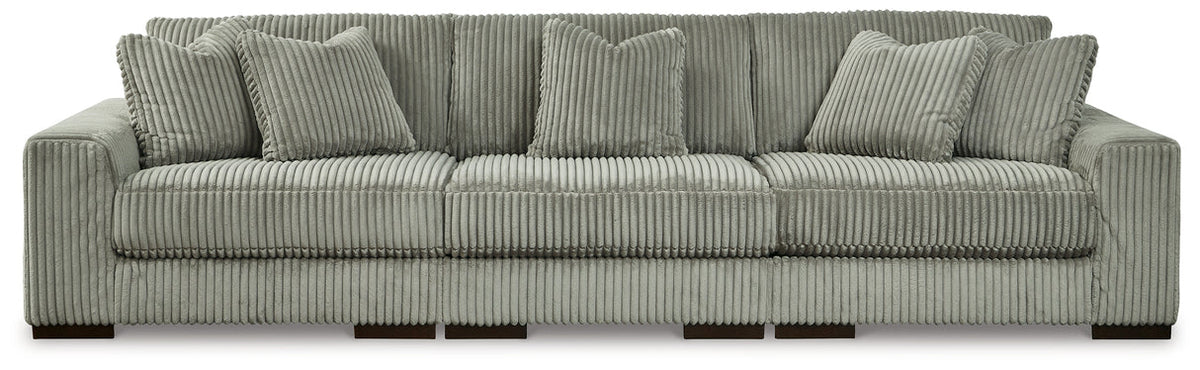 Lindyn Ivory or Fog 3-Piece Sectional and Sofa