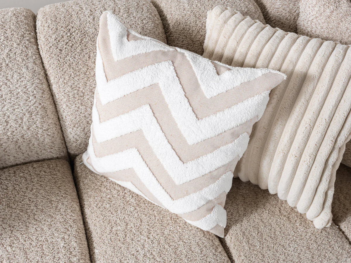 Lis 147-Inch Bouclé Double Chaise Sectional