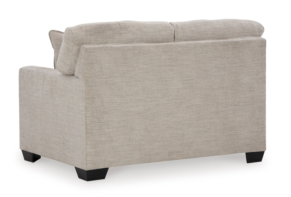 Mahoney Pebble Sofa and Loveseat Set