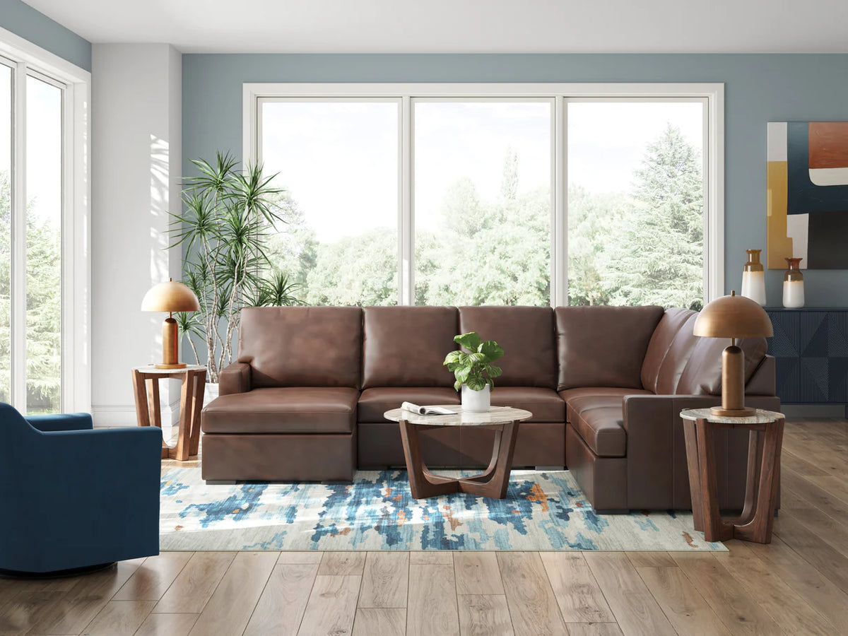 McDowlan Coffee 3-Piece RAF Chaise Sectional