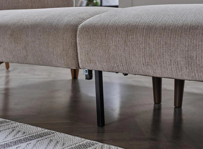 Koopsi Basic Gray Memory Foam Sofa In A Box