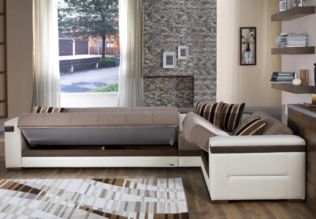 Moon Storage Sleeper Sectional