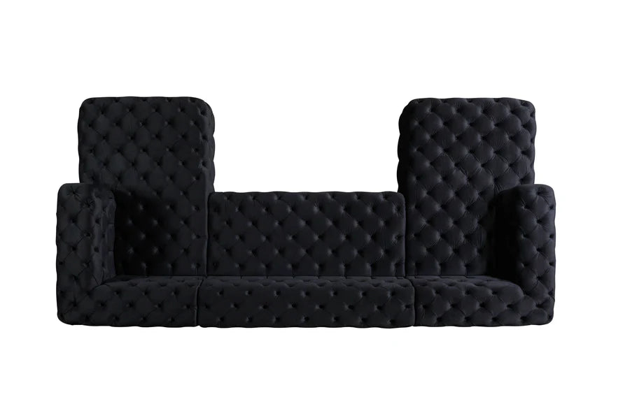 Sofá seccional doble chaise Neva Velvet