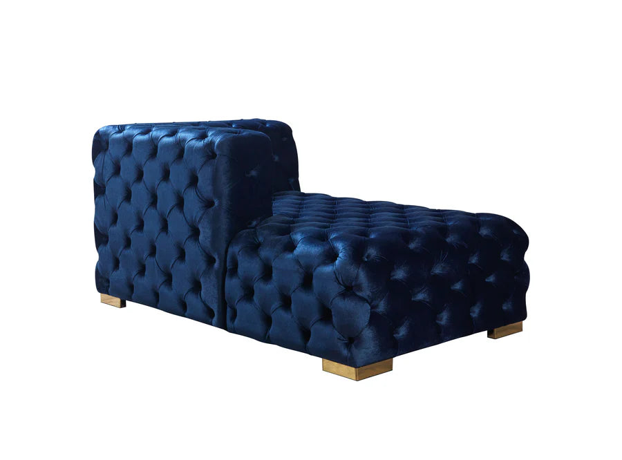 Sofá seccional doble chaise Neva Velvet